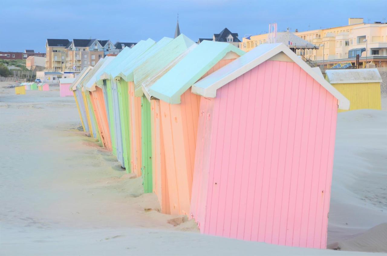 Cozy D'Opale Charmant T1 Bord De Mer Cour Privee Et Clot Wifi 3 Pers Animaux Acceptes Gratuit Lägenhet Berck Exteriör bild